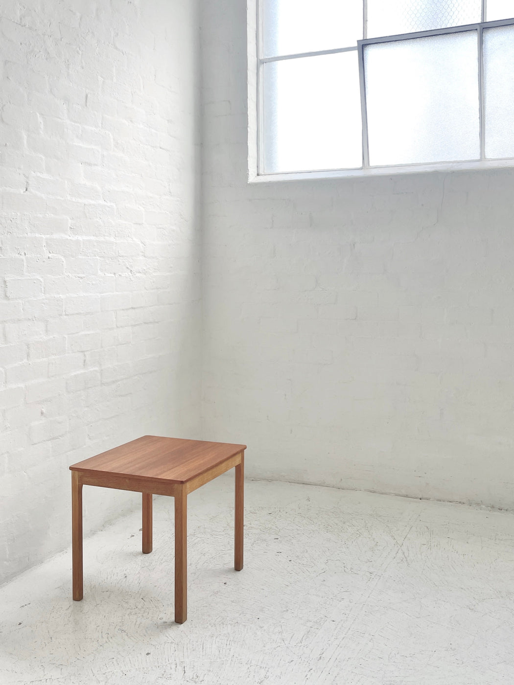 Danish Teak & Oak Side Table