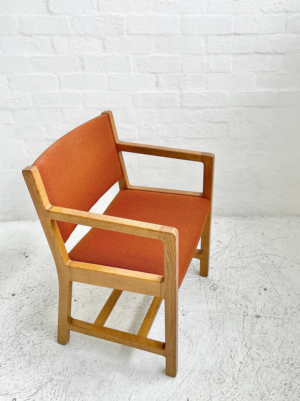 Christian Hvidt Oak Armchair
