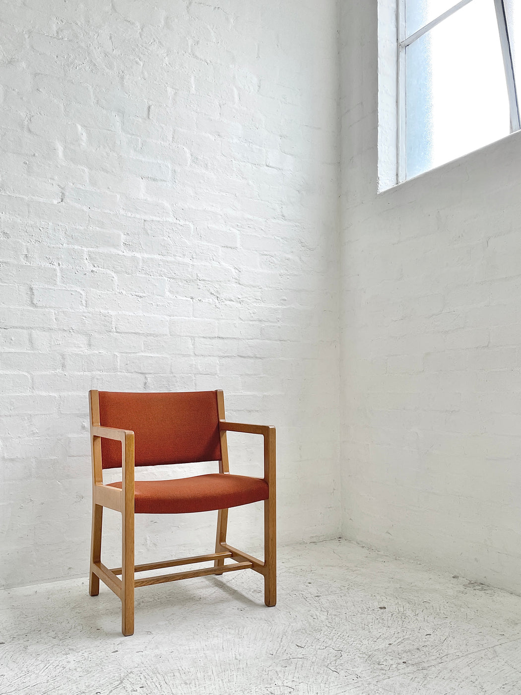 Christian Hvidt Oak Armchair