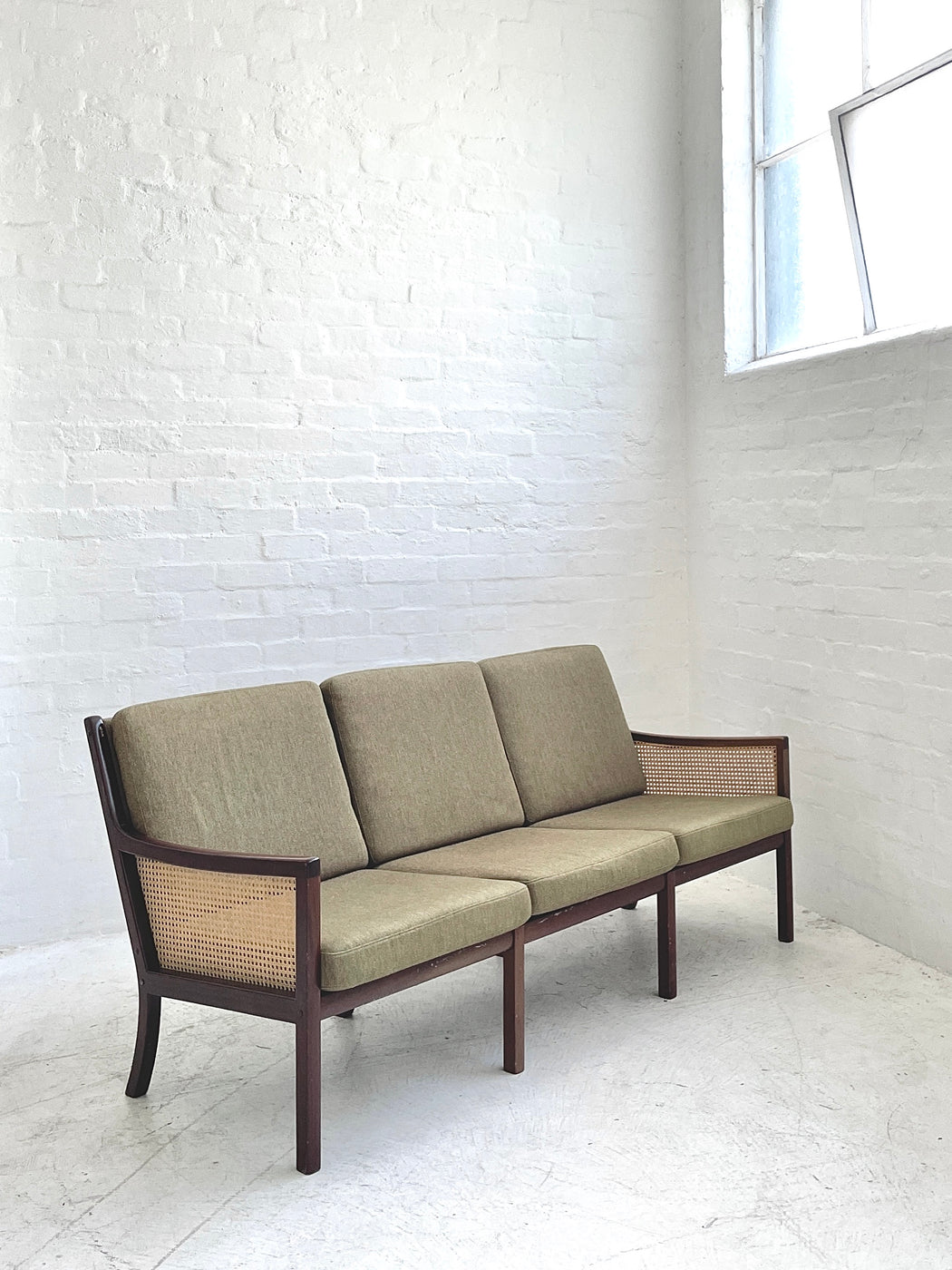 Ole Wanscher Mahogany Sofa