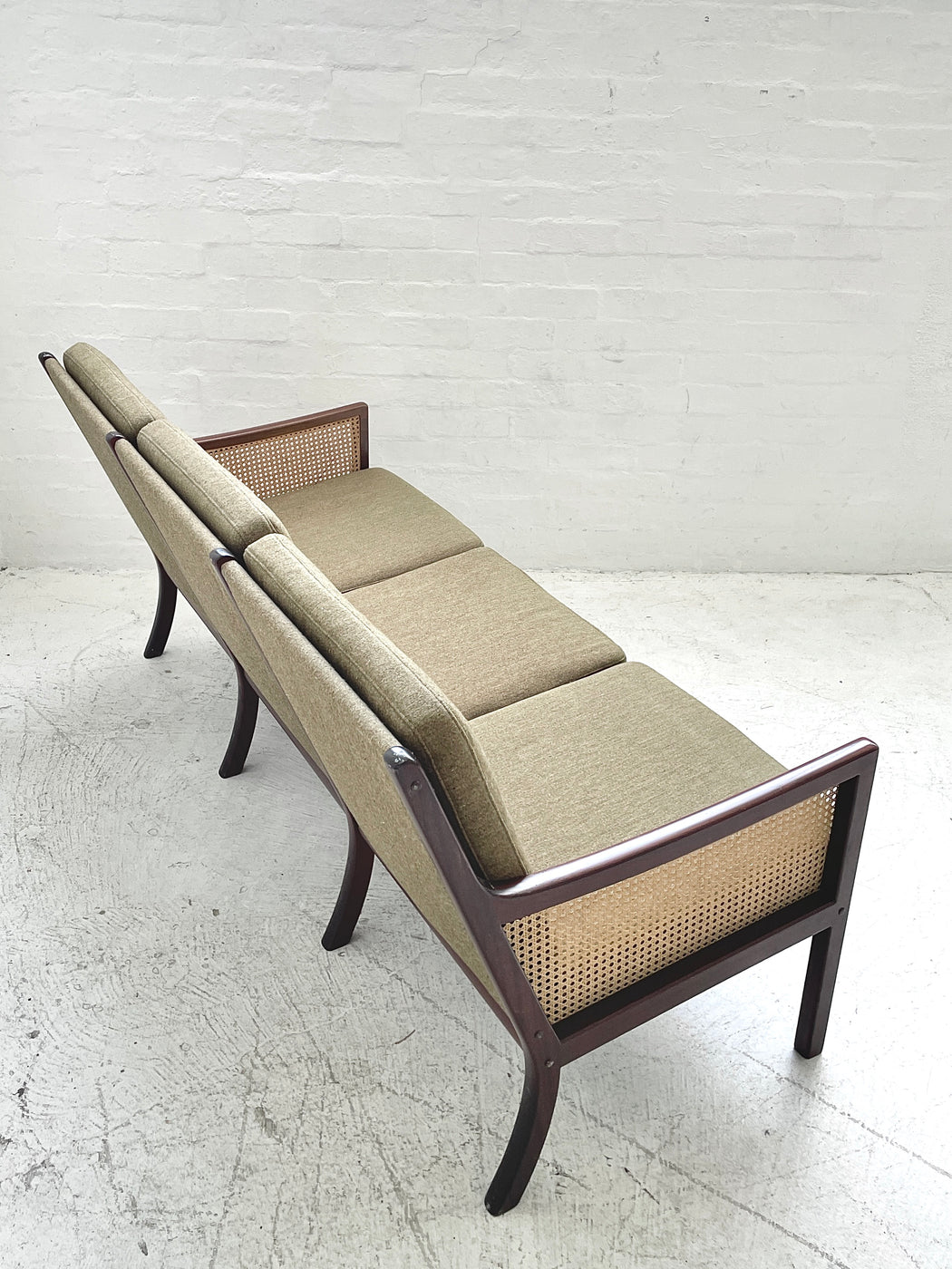Ole Wanscher Mahogany Sofa