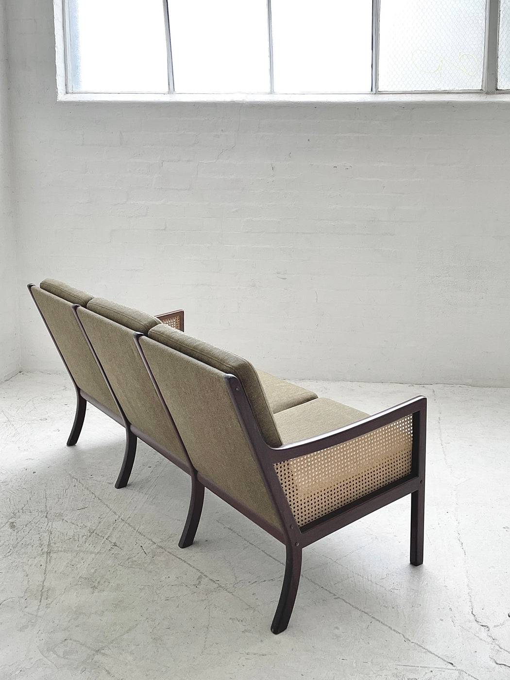 Ole Wanscher Mahogany Sofa