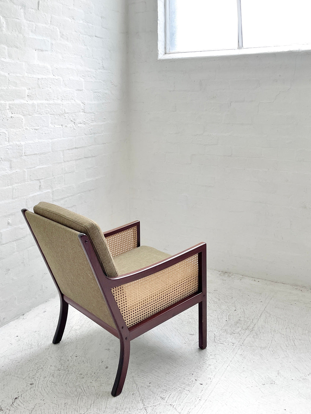 Ole Wanscher Mahogany Lounge Chair