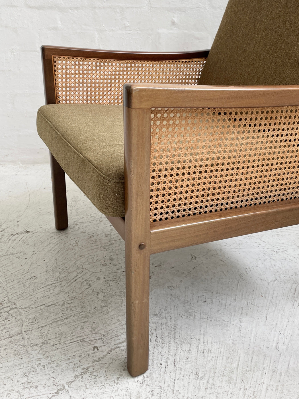 Ole Wanscher Mahogany Lounge Chair