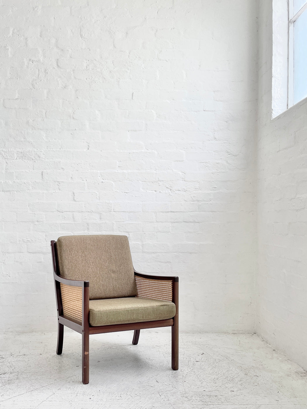 Ole Wanscher Mahogany Lounge Chair
