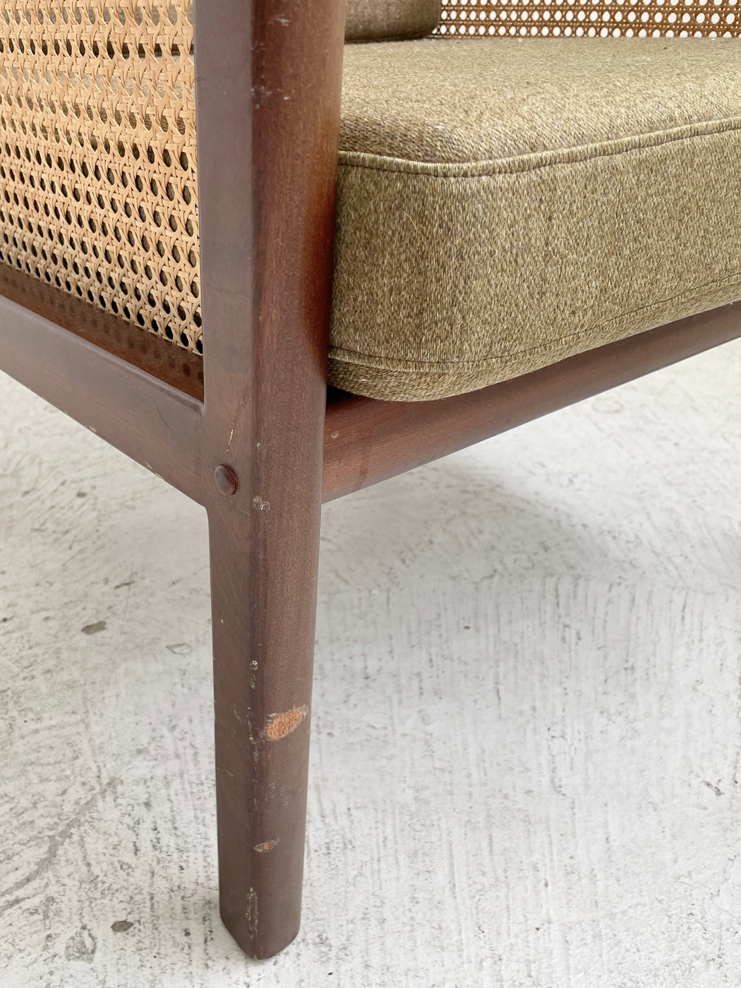 Ole Wanscher Mahogany Lounge Chair