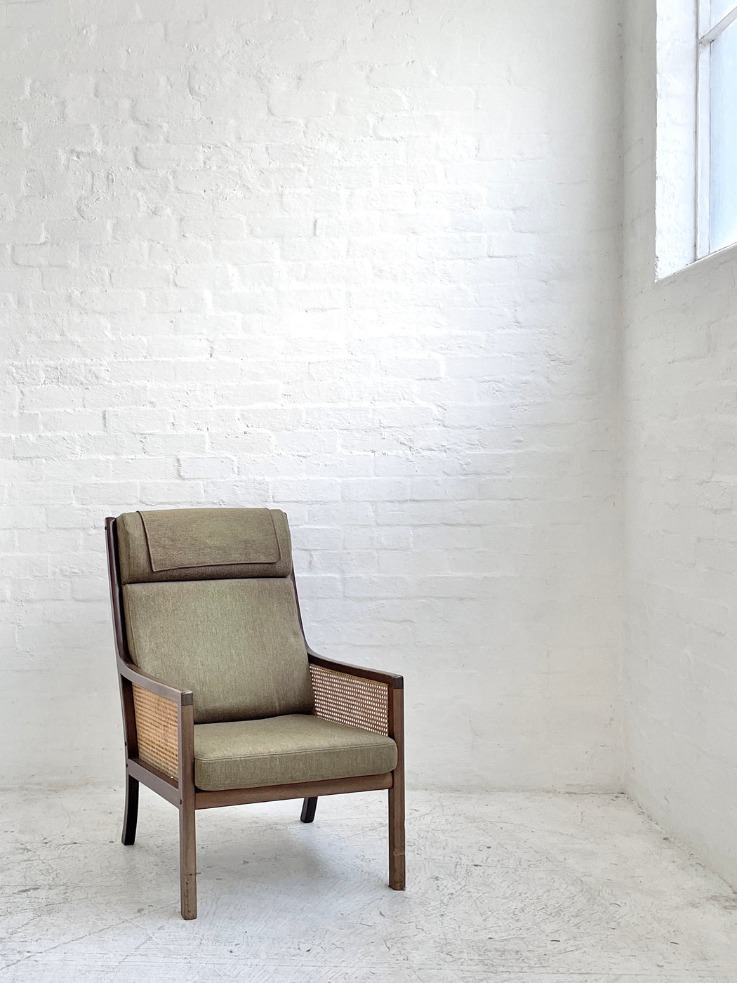 Ole Wanscher Mahogany Lounge Chair