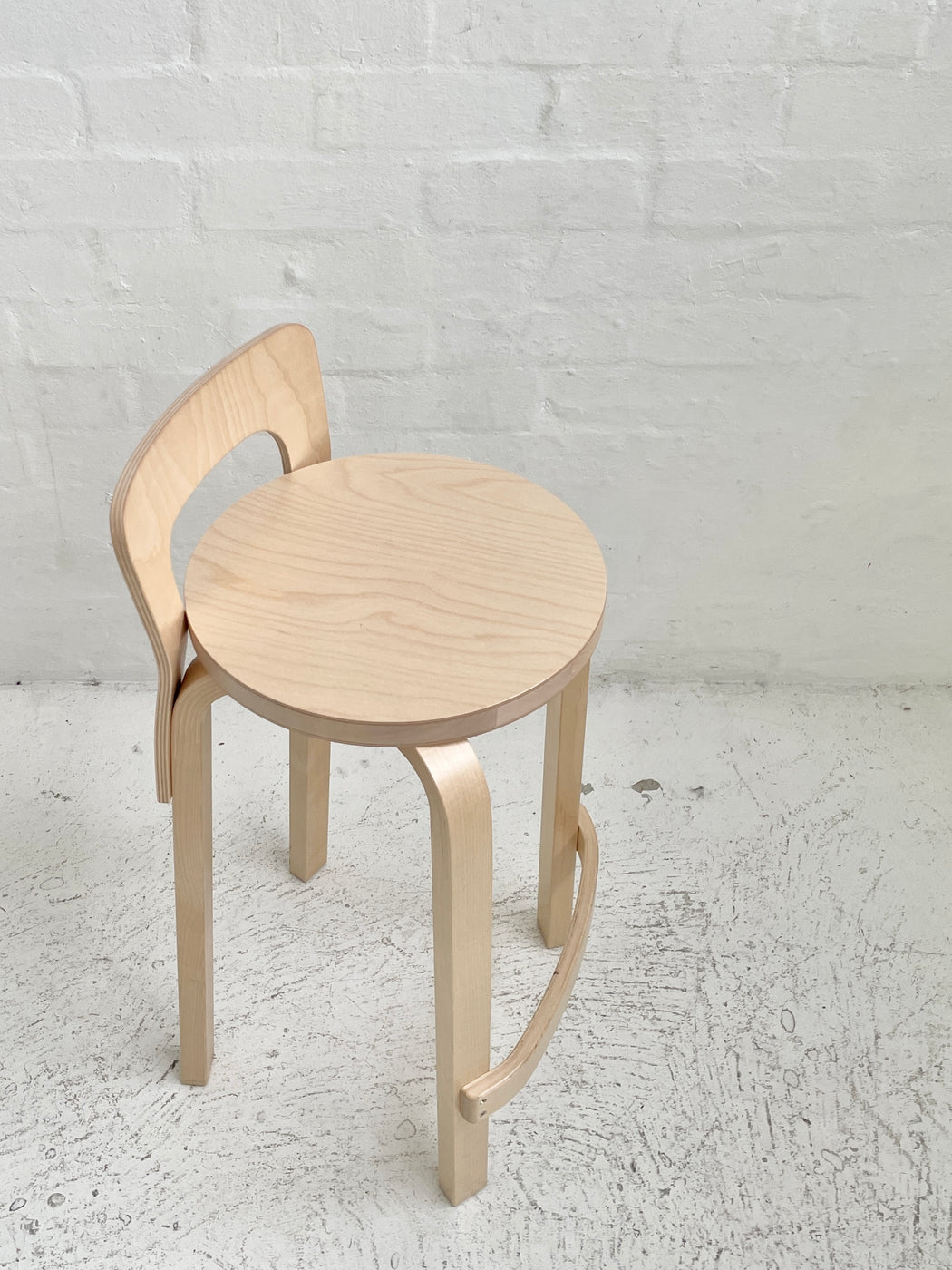 Alvar Aalto 'K65' Bar Stool