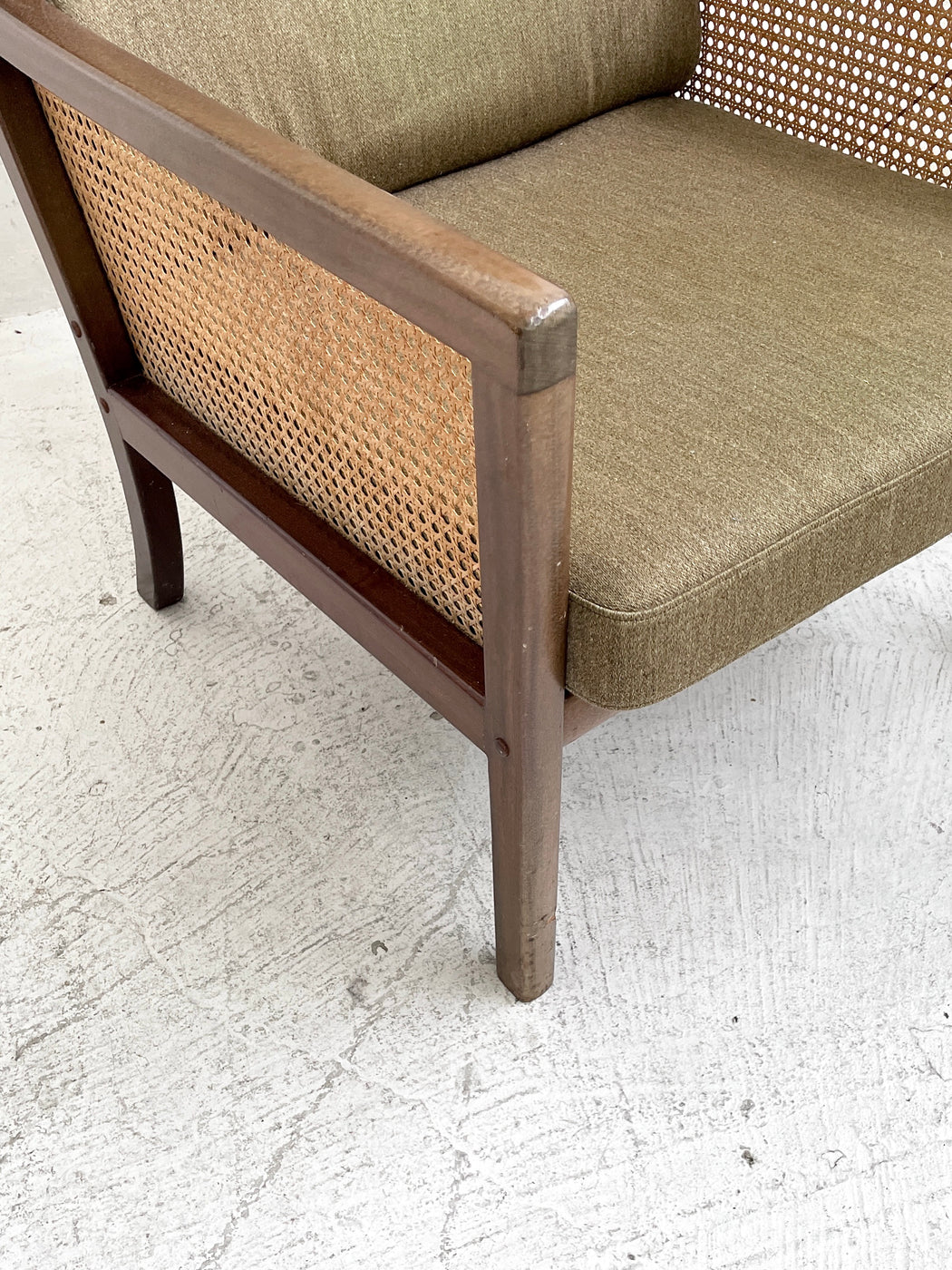 Ole Wanscher Mahogany Lounge Chair