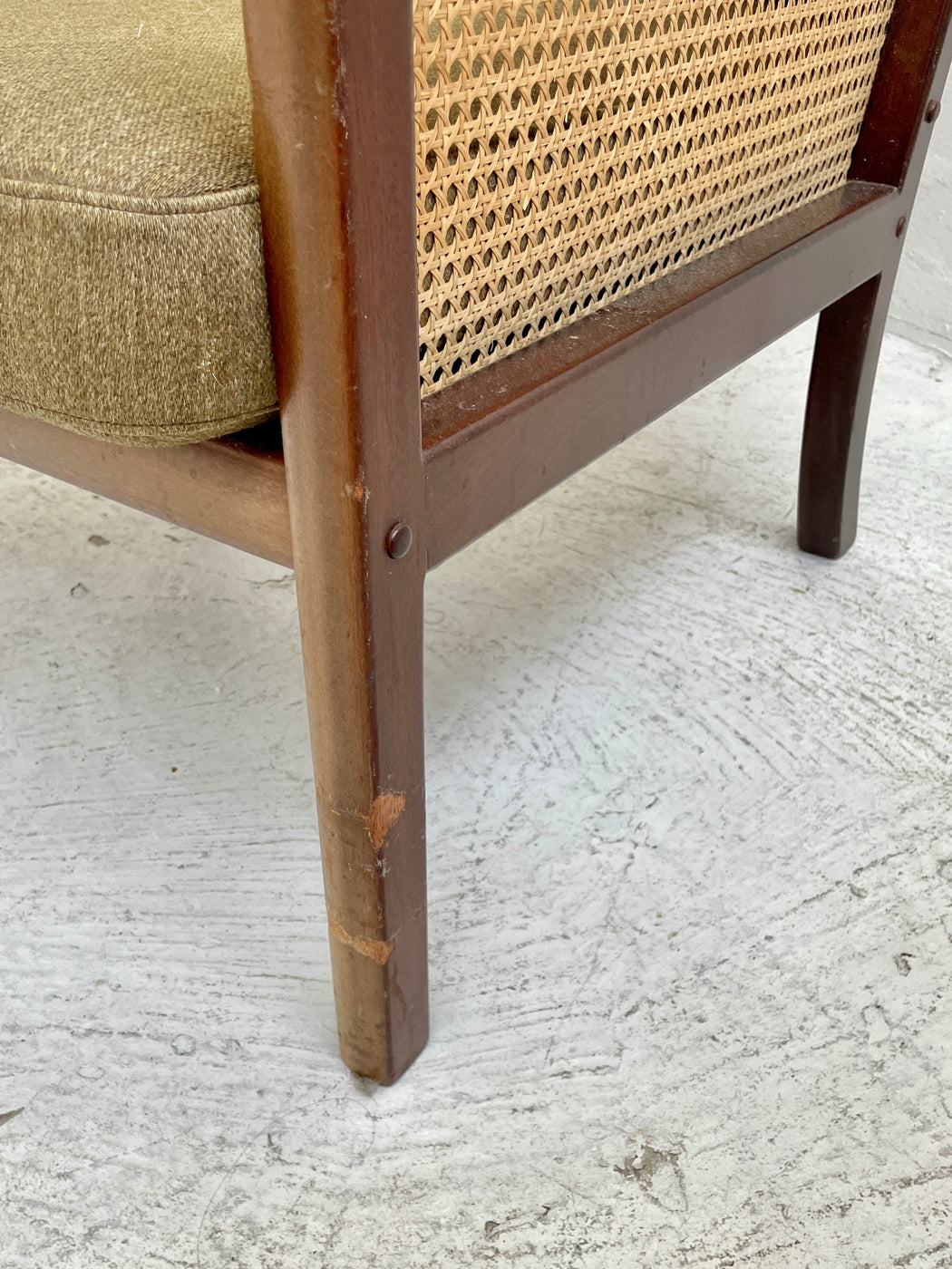 Ole Wanscher Mahogany Lounge Chair