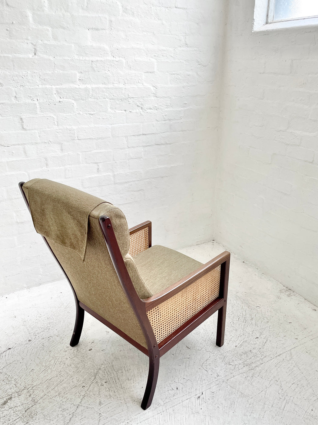 Ole Wanscher Mahogany Lounge Chair