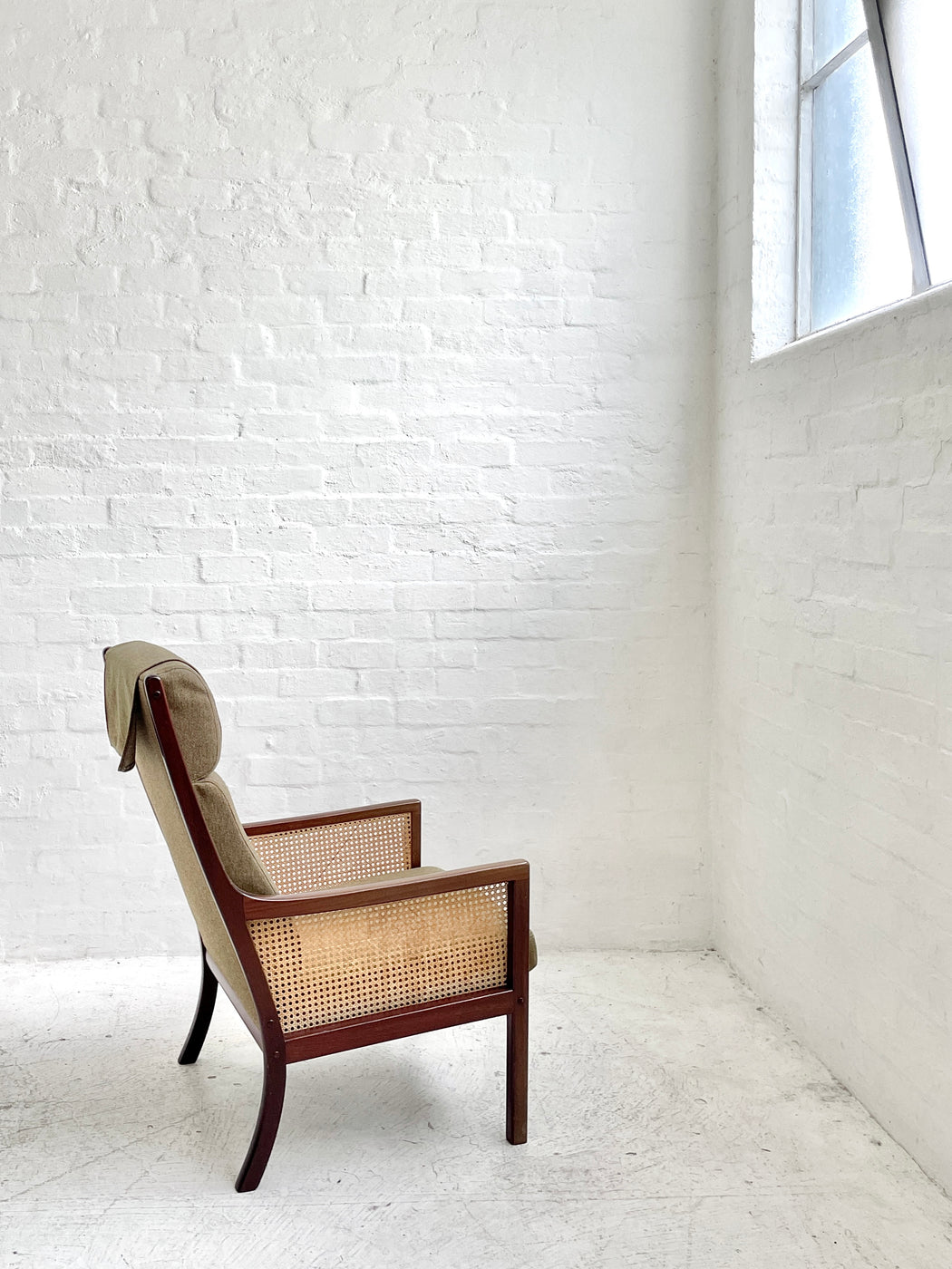 Ole Wanscher Mahogany Lounge Chair
