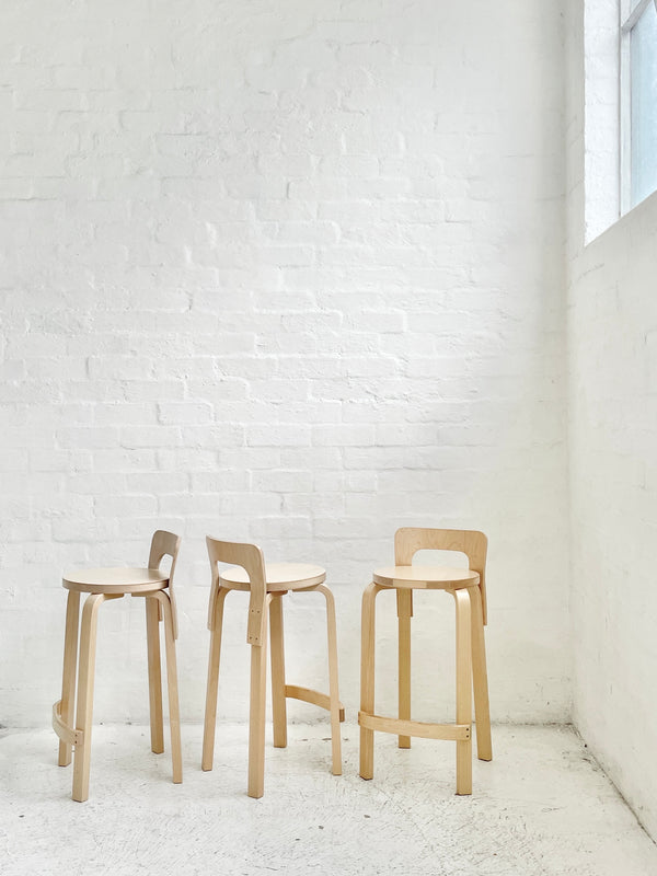 Alvar Aalto 'K65' Bar Stool