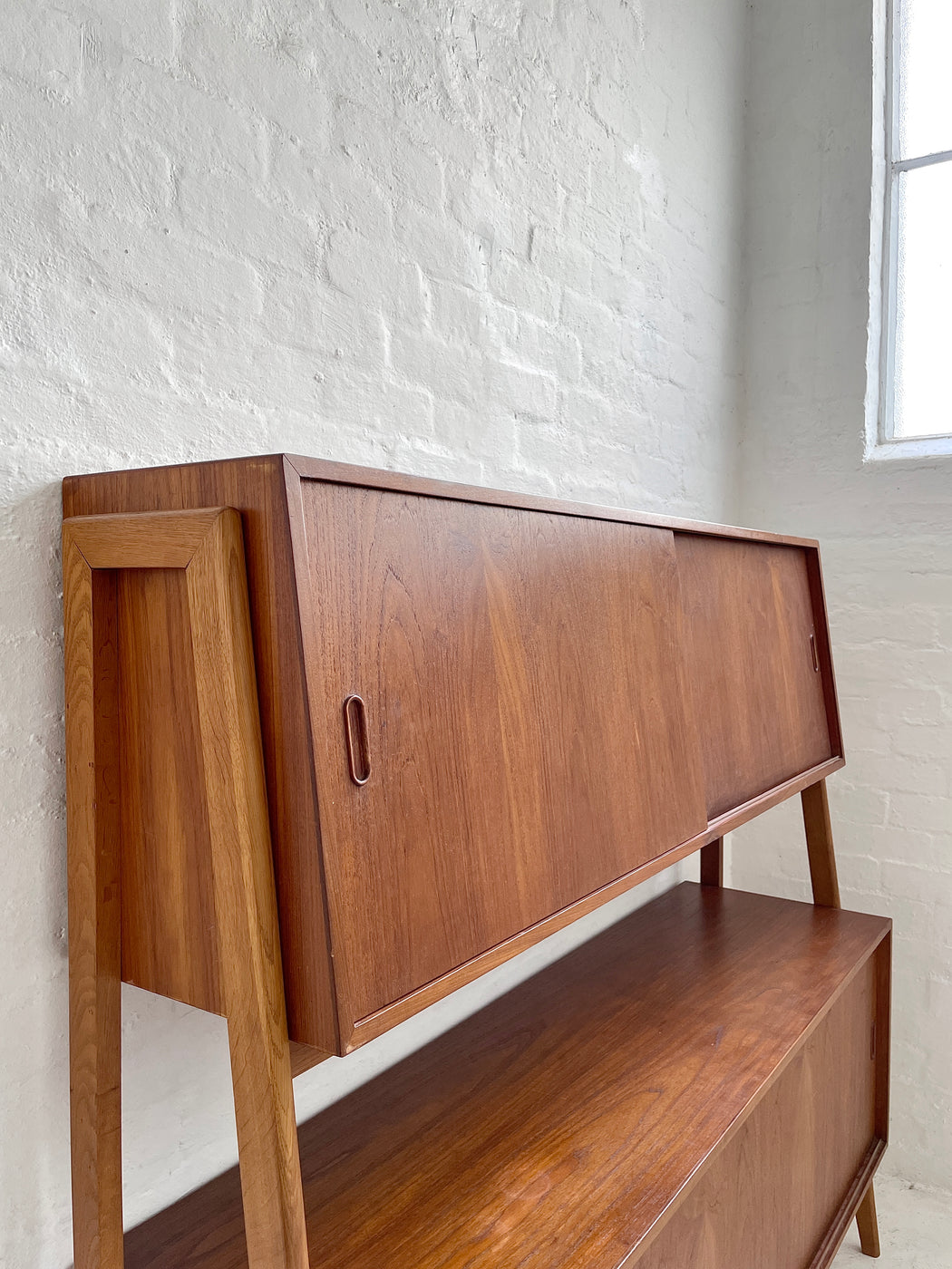 Danish Two-Tiered Sideboard