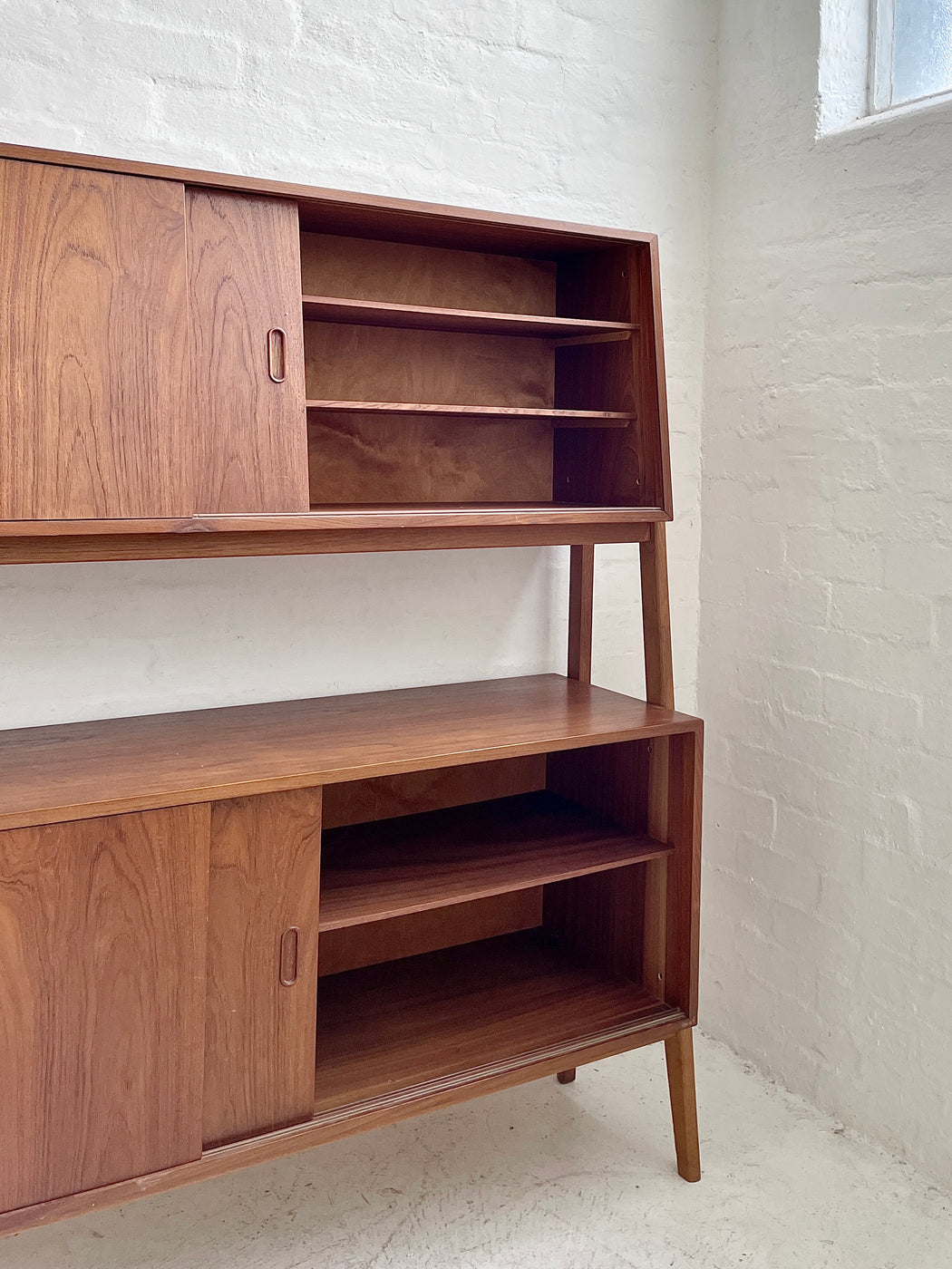 Danish Two-Tiered Sideboard