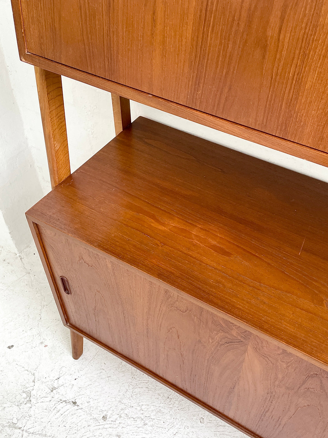 Danish Two-Tiered Sideboard