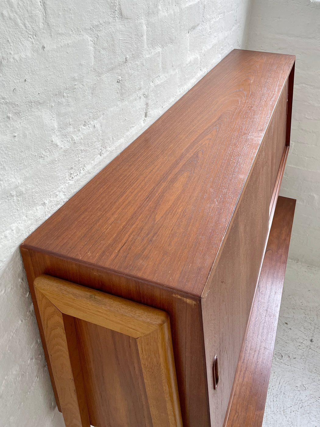 Danish Two-Tiered Sideboard