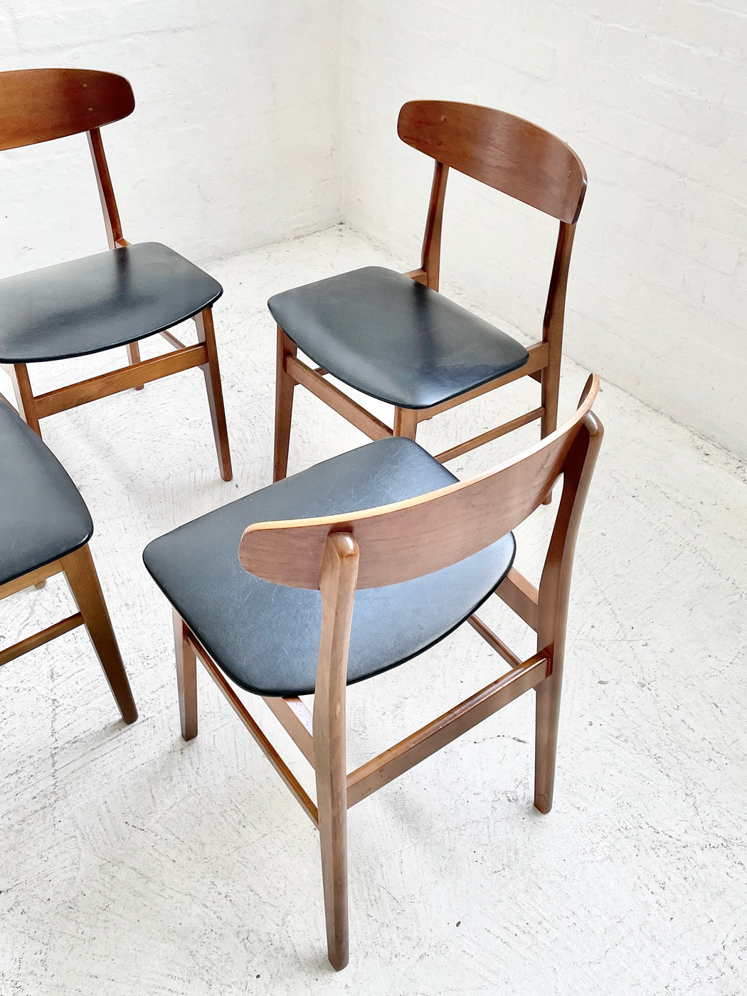 Set of Four Sax Dining Chairs