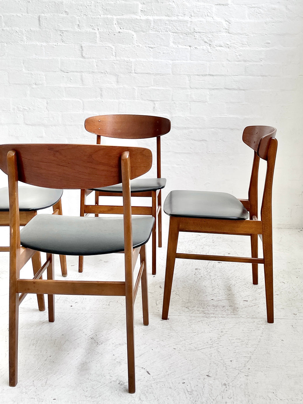 Set of Four Sax Dining Chairs