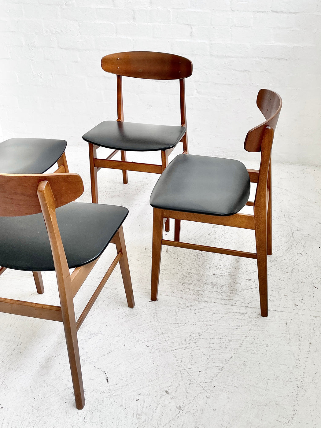 Set of Four Sax Dining Chairs