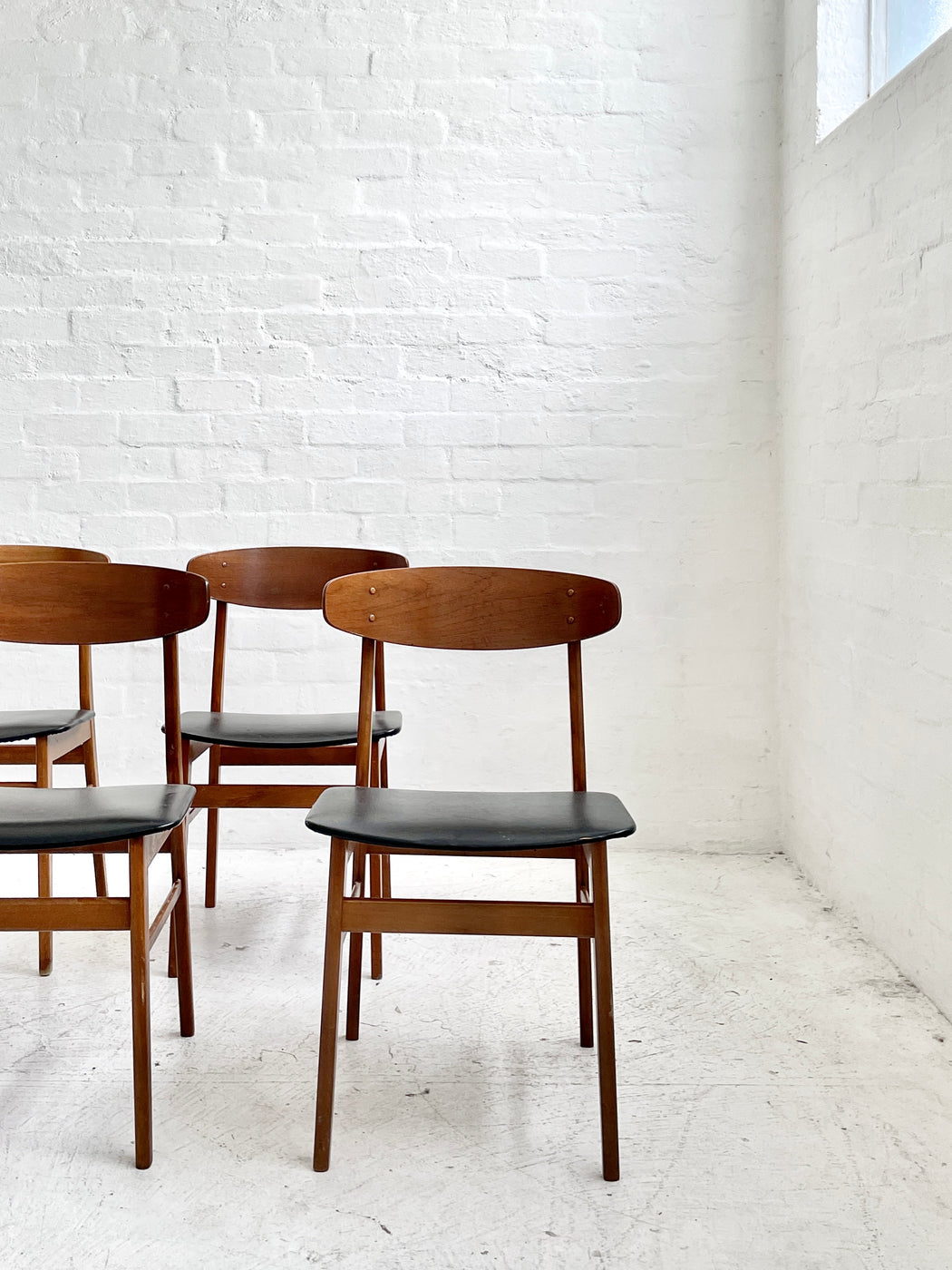 Set of Four Sax Dining Chairs