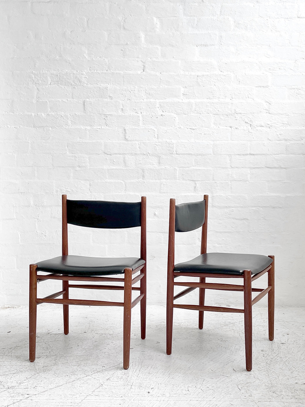 Set of 4 Danish Teak Dining Chairs