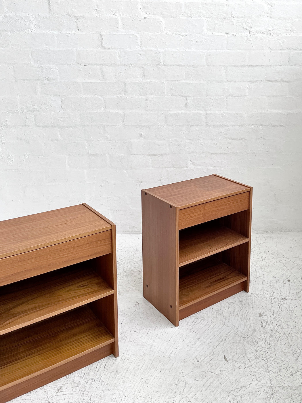 Danish Teak Bedside Tables