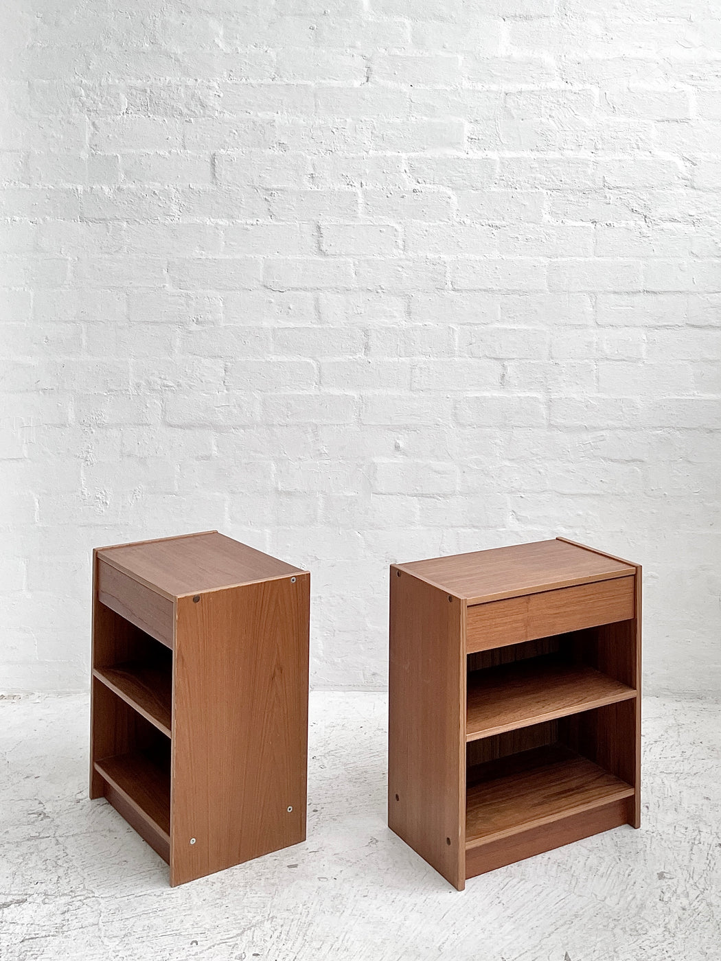 Danish Teak Bedside Tables