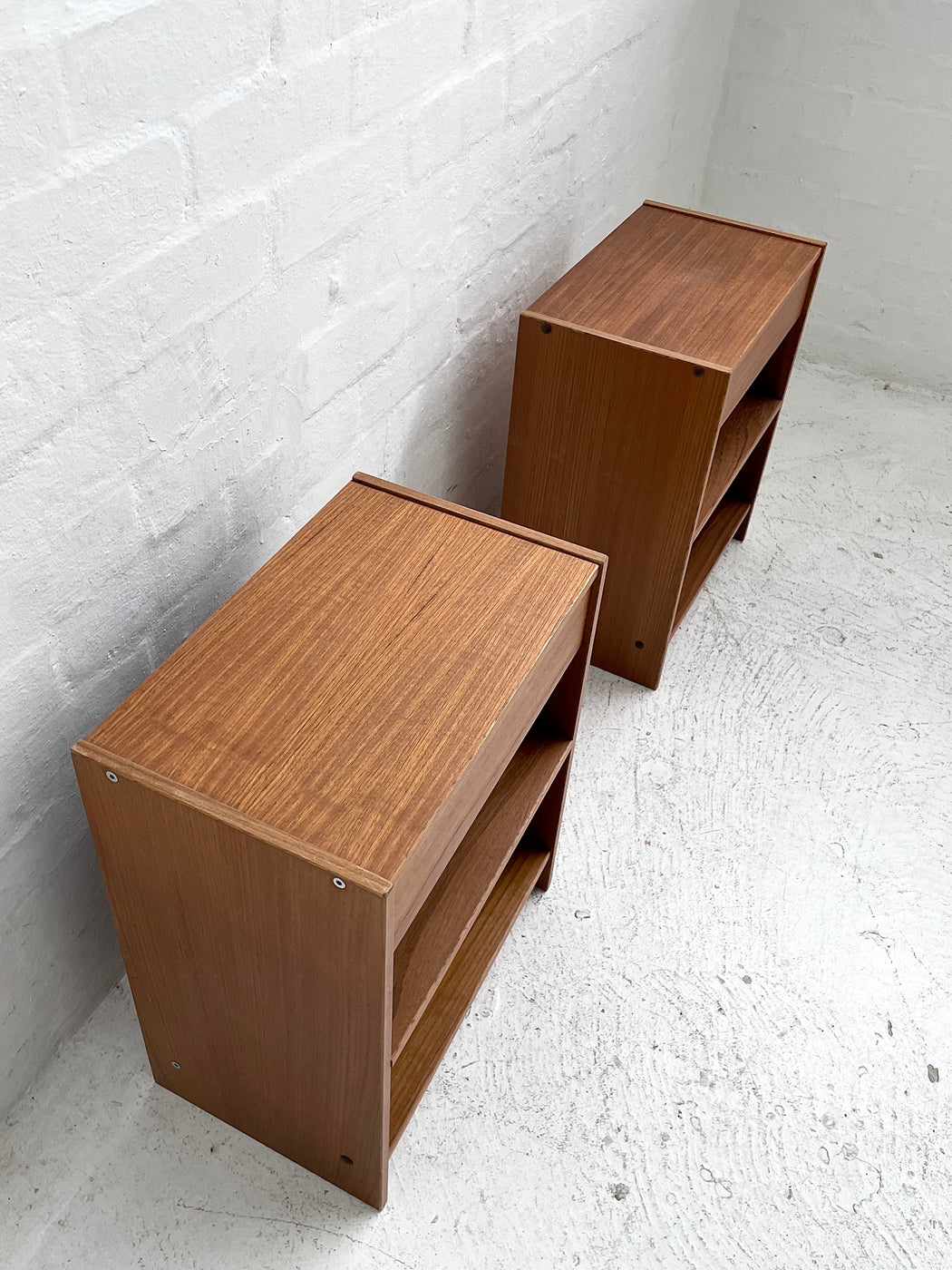 Danish Teak Bedside Tables