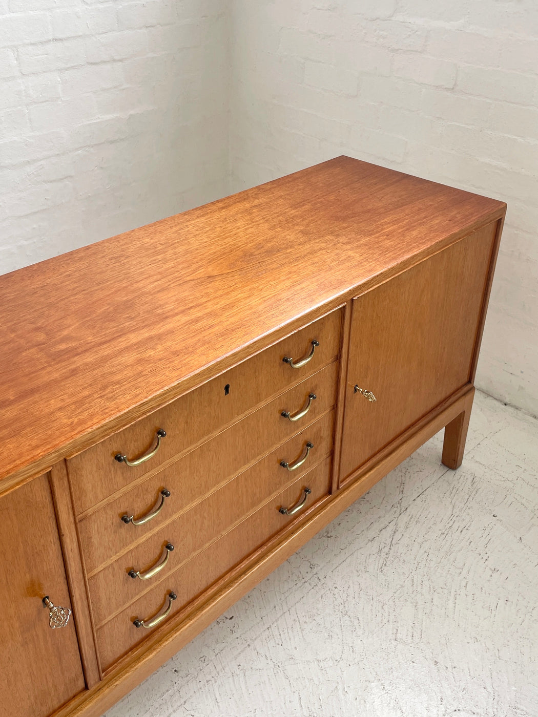 1940s Danish Mahogany Sideboard