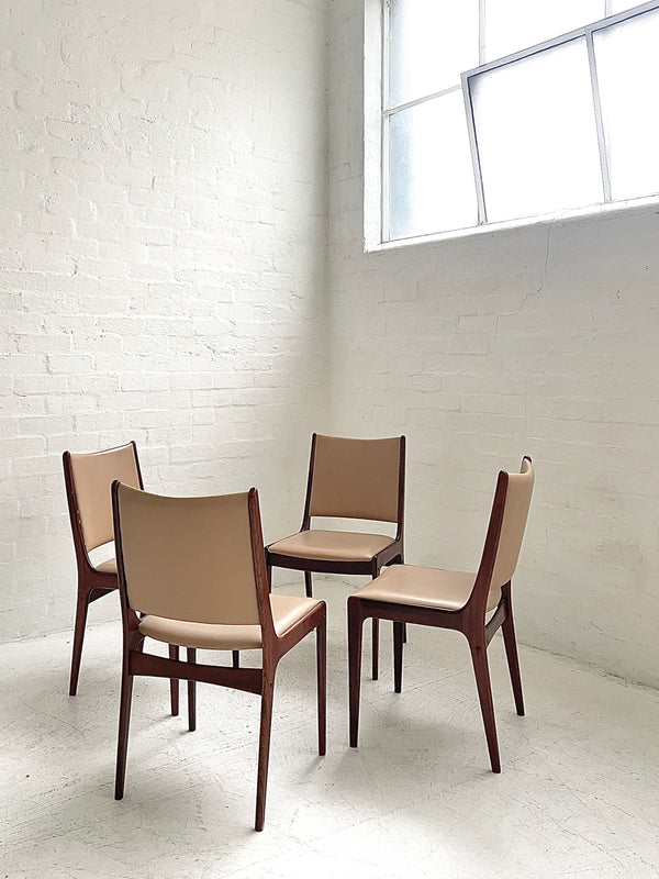 Johannes Andersen Rosewood Dining Chairs
