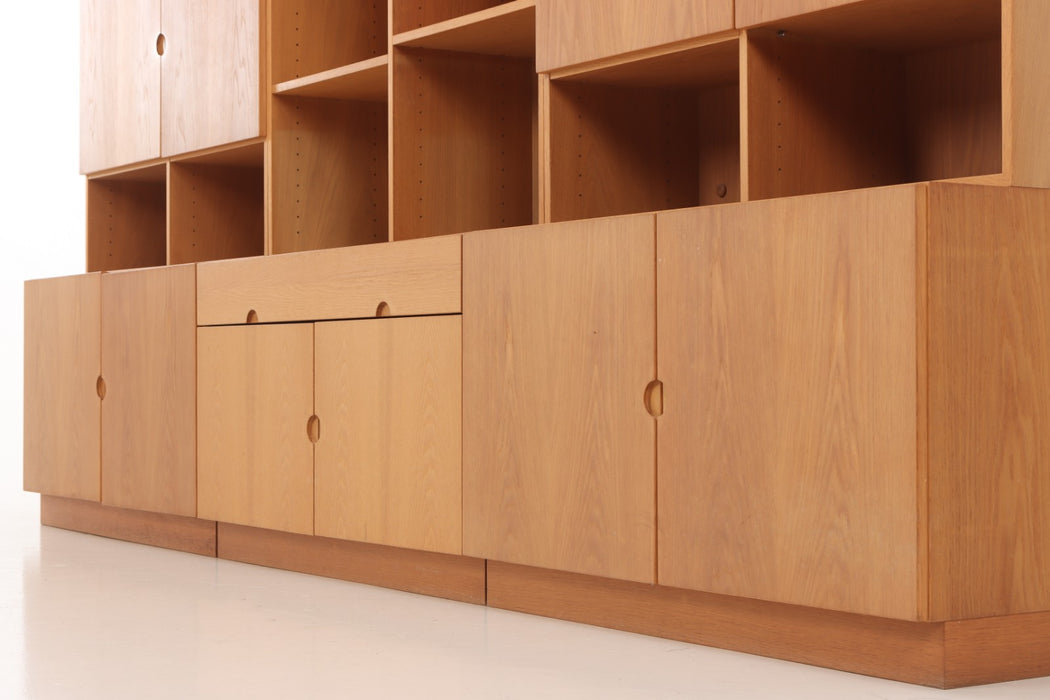 Sven Ellekaer 'System 160' Oak Wall System