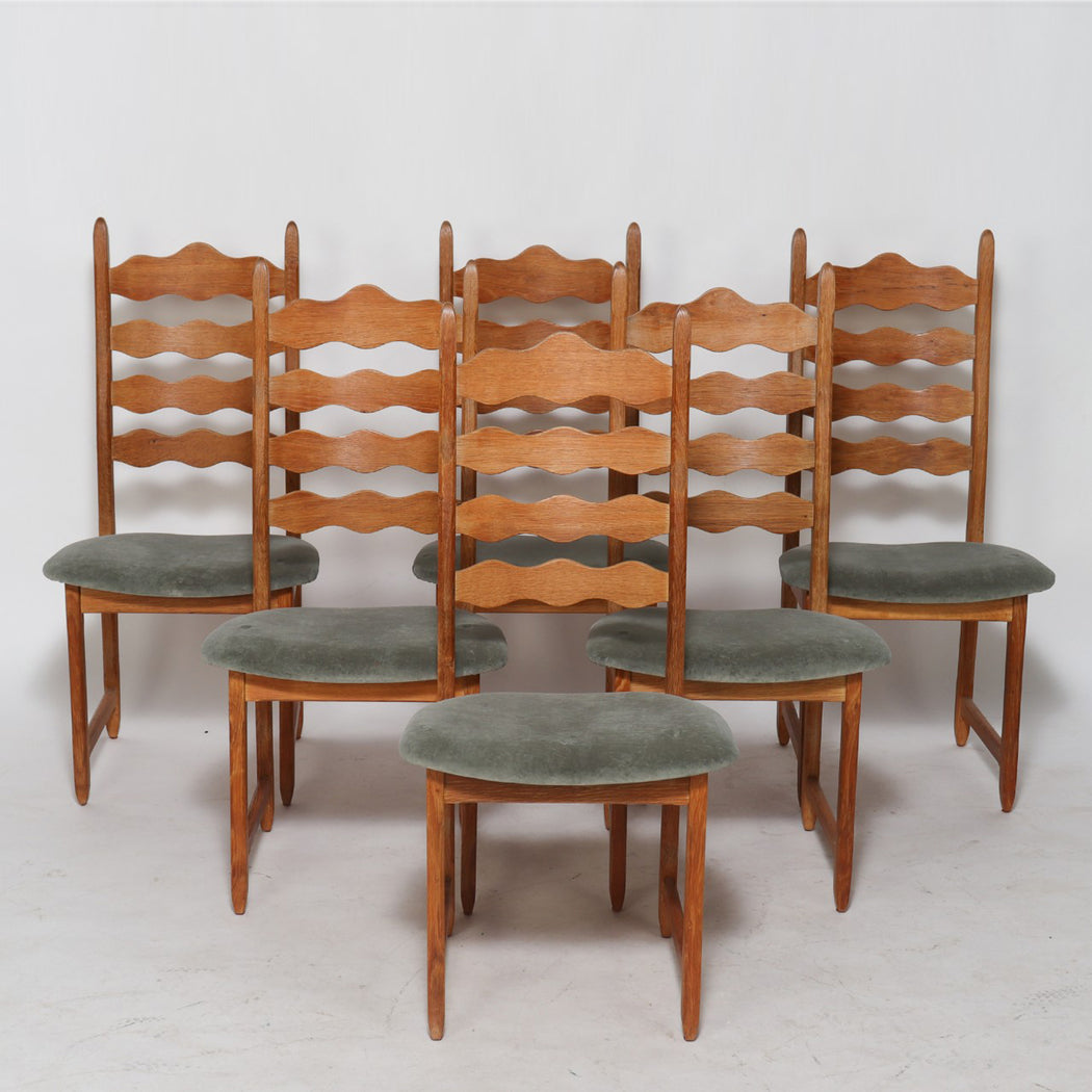 Set of Henning Kjaernulf 'Ladder' Chairs