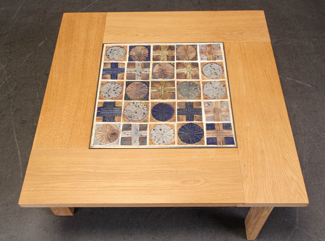 Danish Tile Top Coffee Table