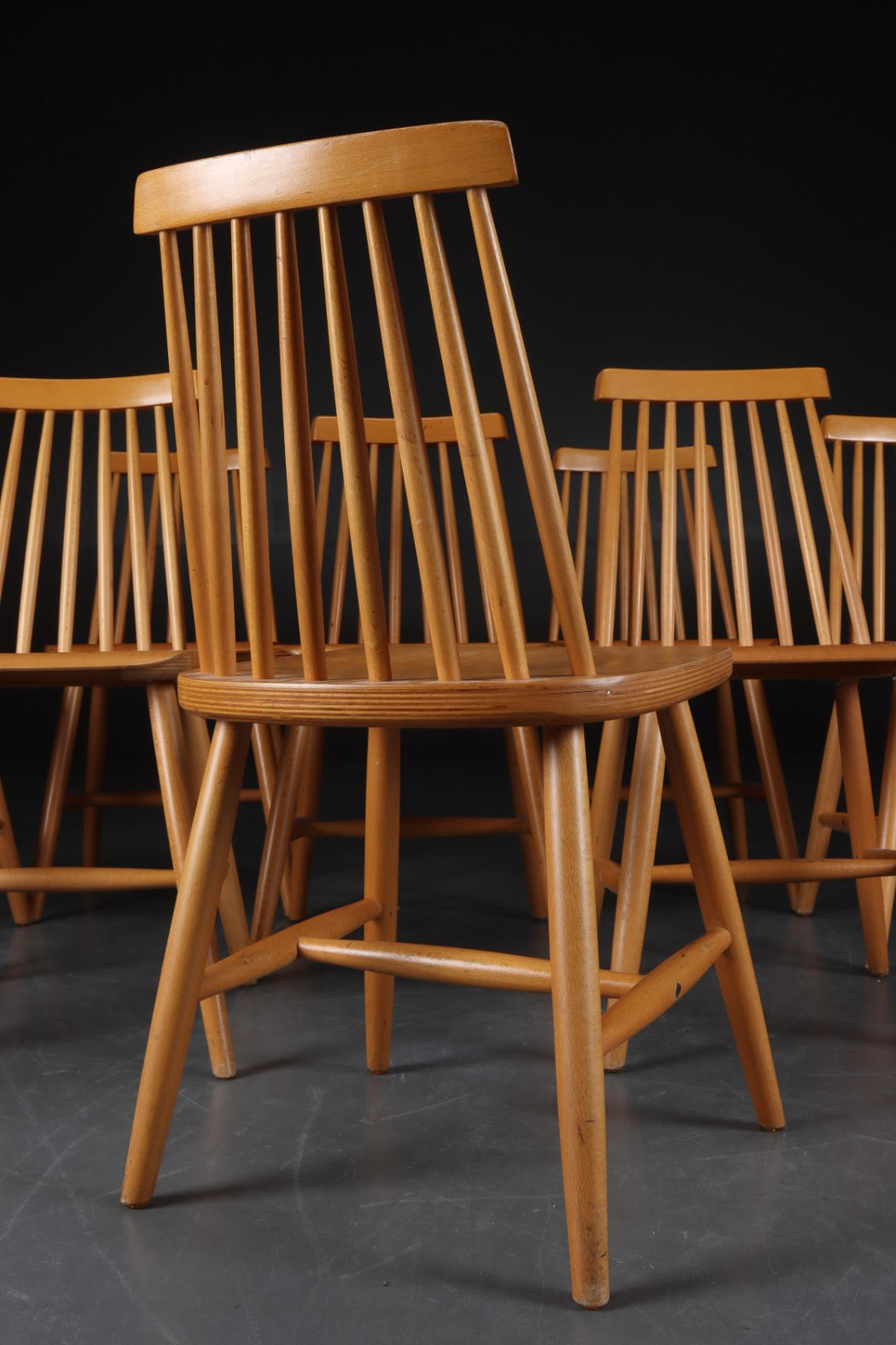 Swedish Spindle Back Chair