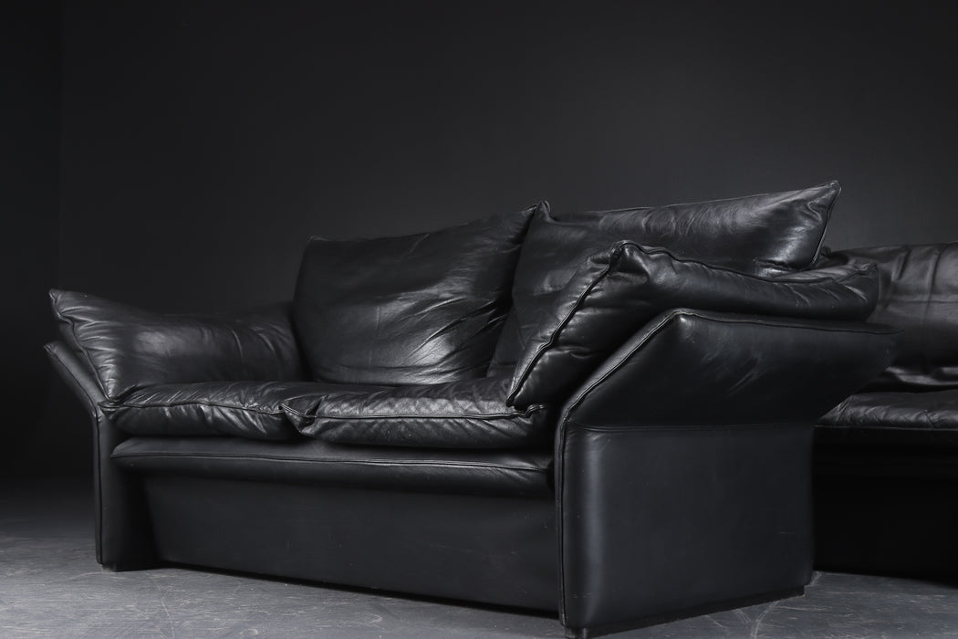 Danish Leather Lounge Suite
