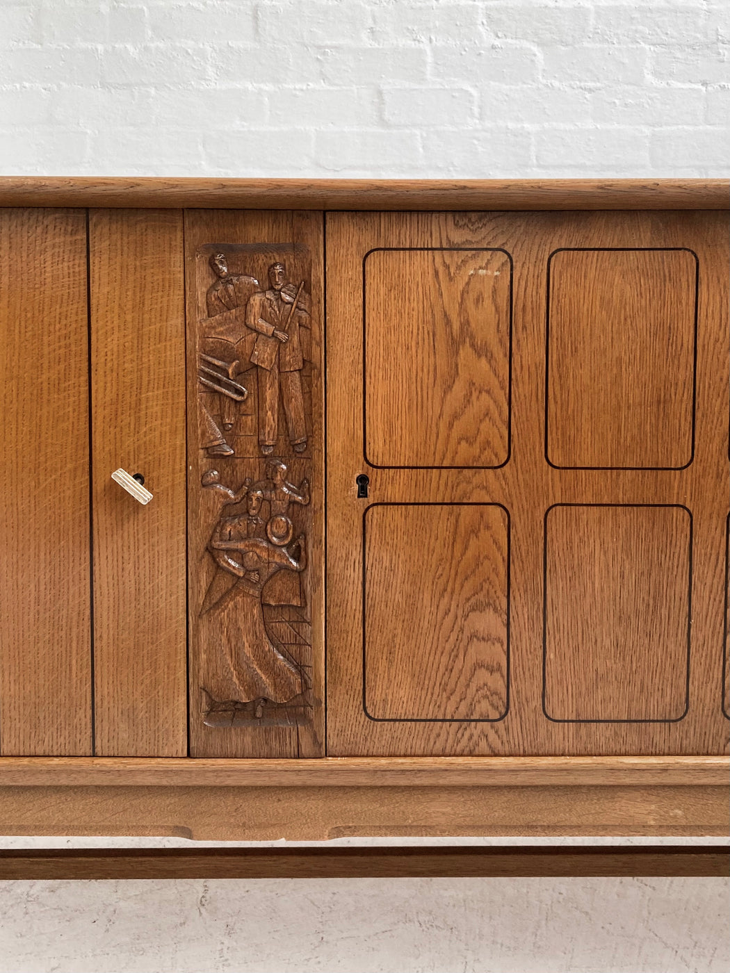 1940s Danish Oak Sideboard
