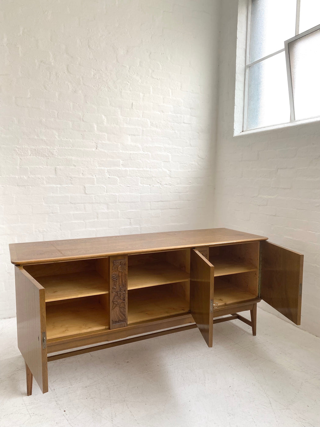 1940s Danish Oak Sideboard
