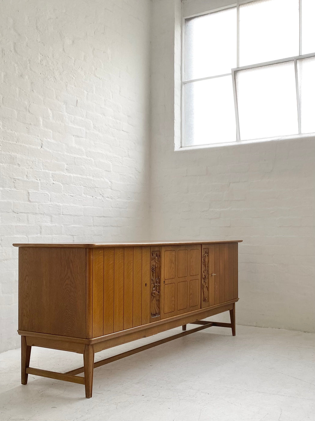 1940s Danish Oak Sideboard