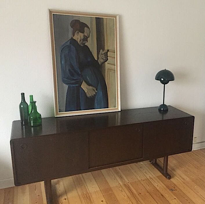 Danish 1970s Low Sideboard