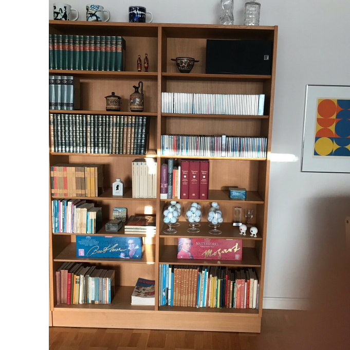 Carlo Jensen Oak Bookcase