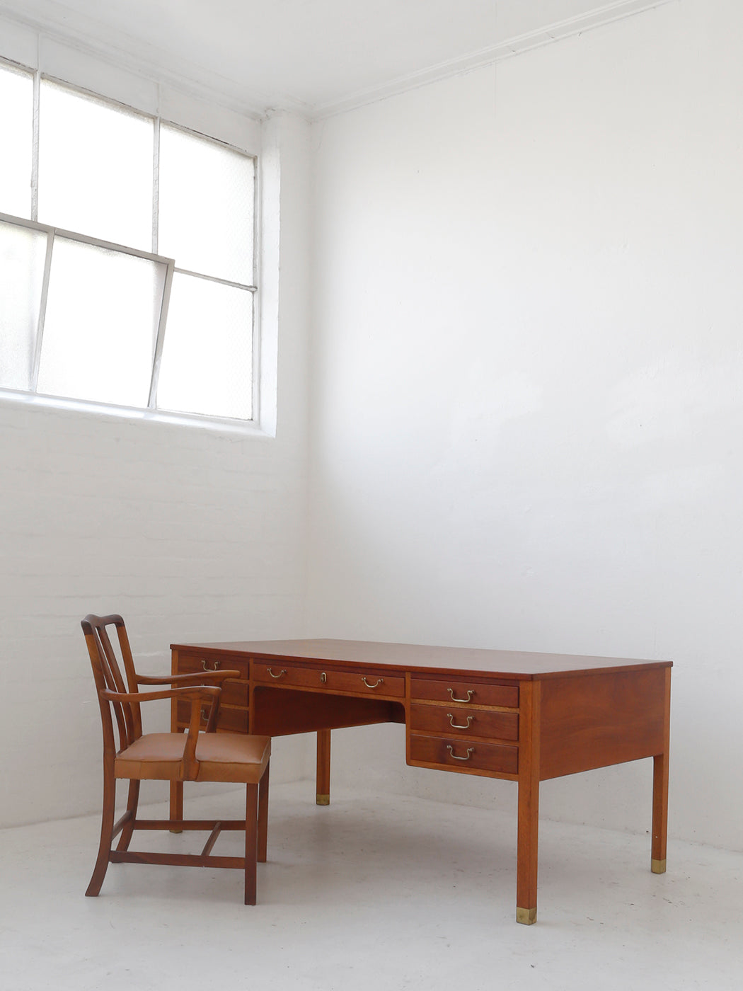 Ole Wanscher Mahogany Desk