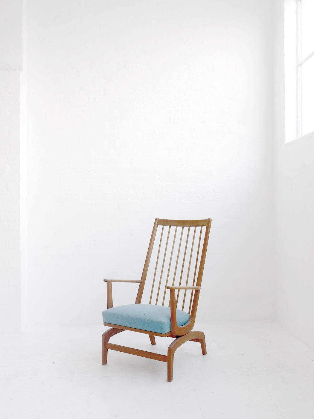 Danish Spindle Back Rocker