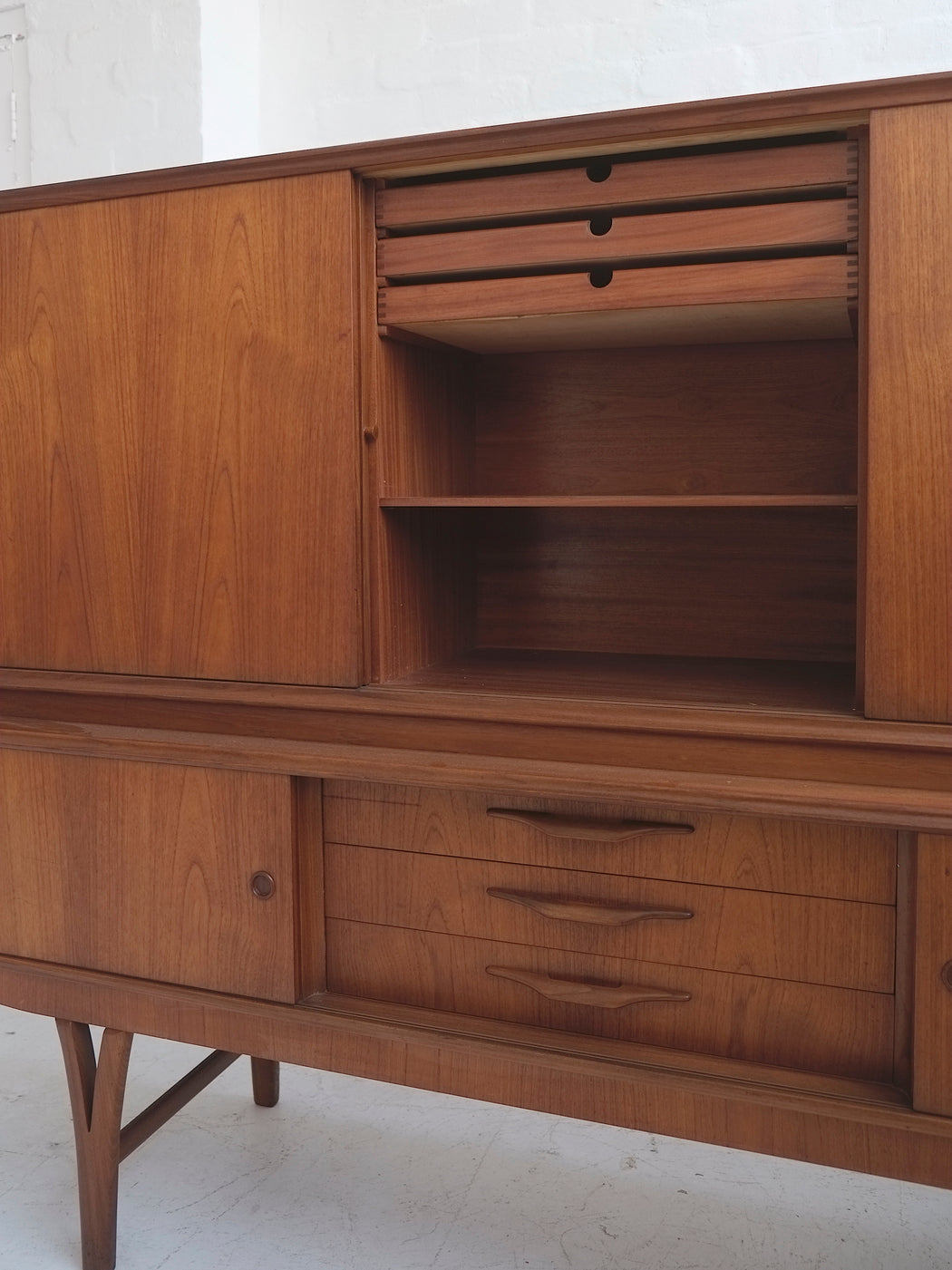 Danish Teak Highboard