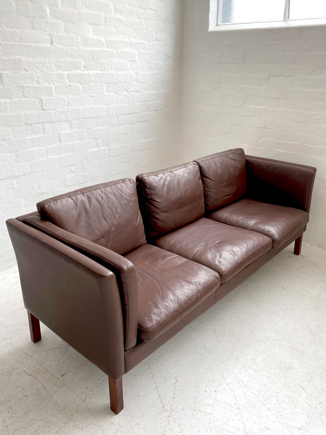 Danish Leather Sofa