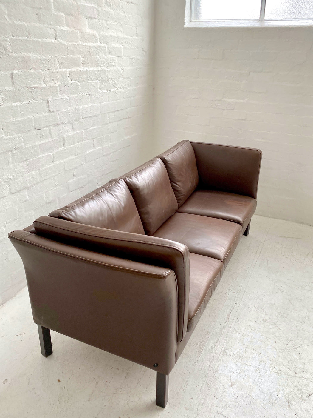 Danish Leather Sofa