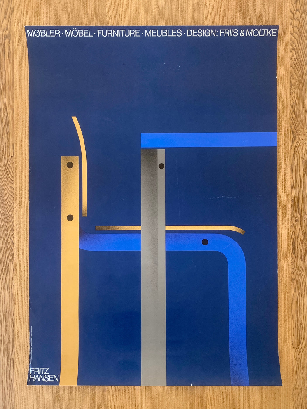 Fritz Hansen 'Friis & Moltke' Poster