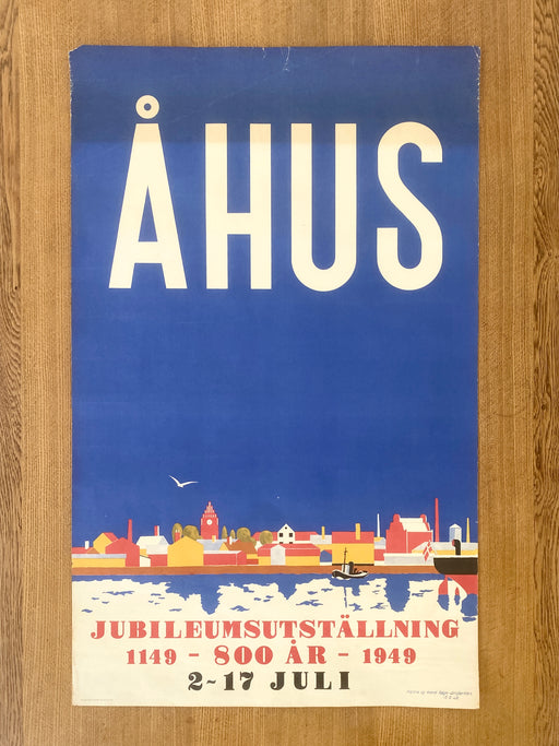 Hanne & Svend Bøgh-Andersen 1949 Åhus Poster