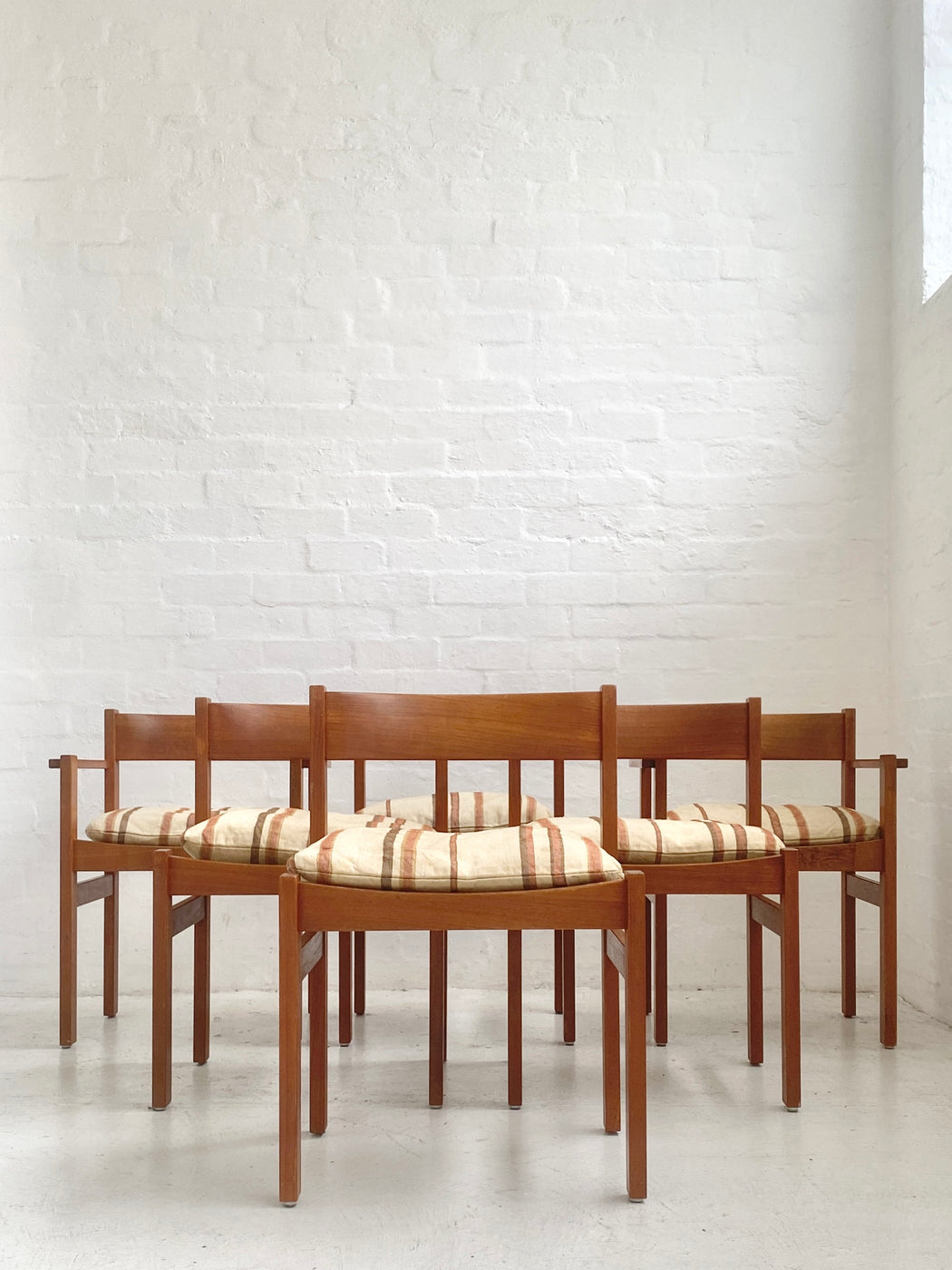 Set of Six Aksel Kjersgaard Dining Chairs