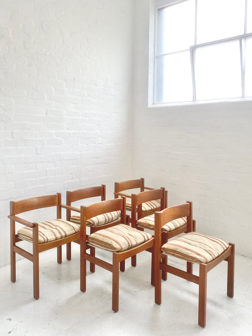 Set of Six Aksel Kjersgaard Dining Chairs